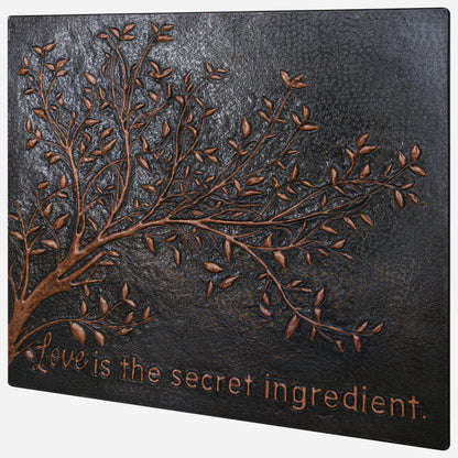 Copper Backsplash (Tree Branches, Black&Copper Color)