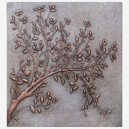 Copper Backsplash (Tree Branches, Silver&Copper Color)