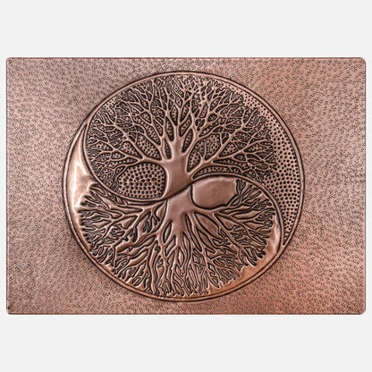 Copper Backsplash (Yin&Yang Tree of Life)