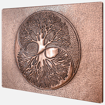 Copper Backsplash (Yin&Yang Tree of Life)