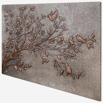 Kitchen Splashback Birds on Tree Branches