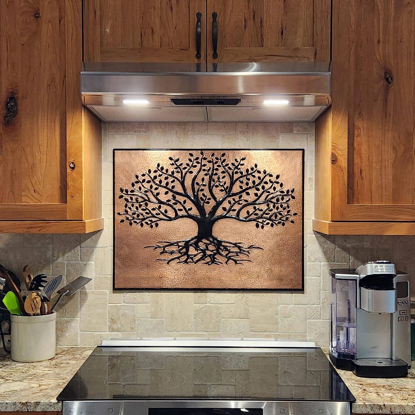 7 Years Anniversary Gift Copper Backsplash - Natuross