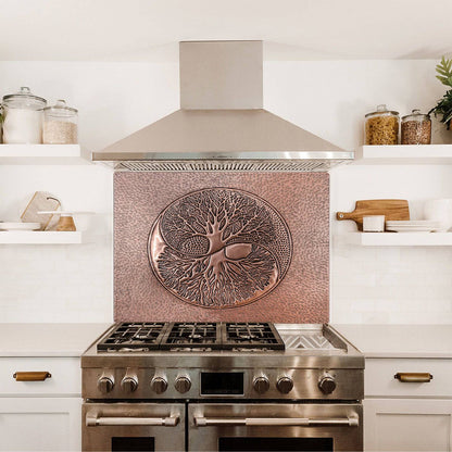 Copper Backsplash (Yin&Yang Tree of Life)