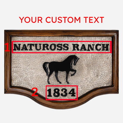 Copper Ranch Sign - Natuross