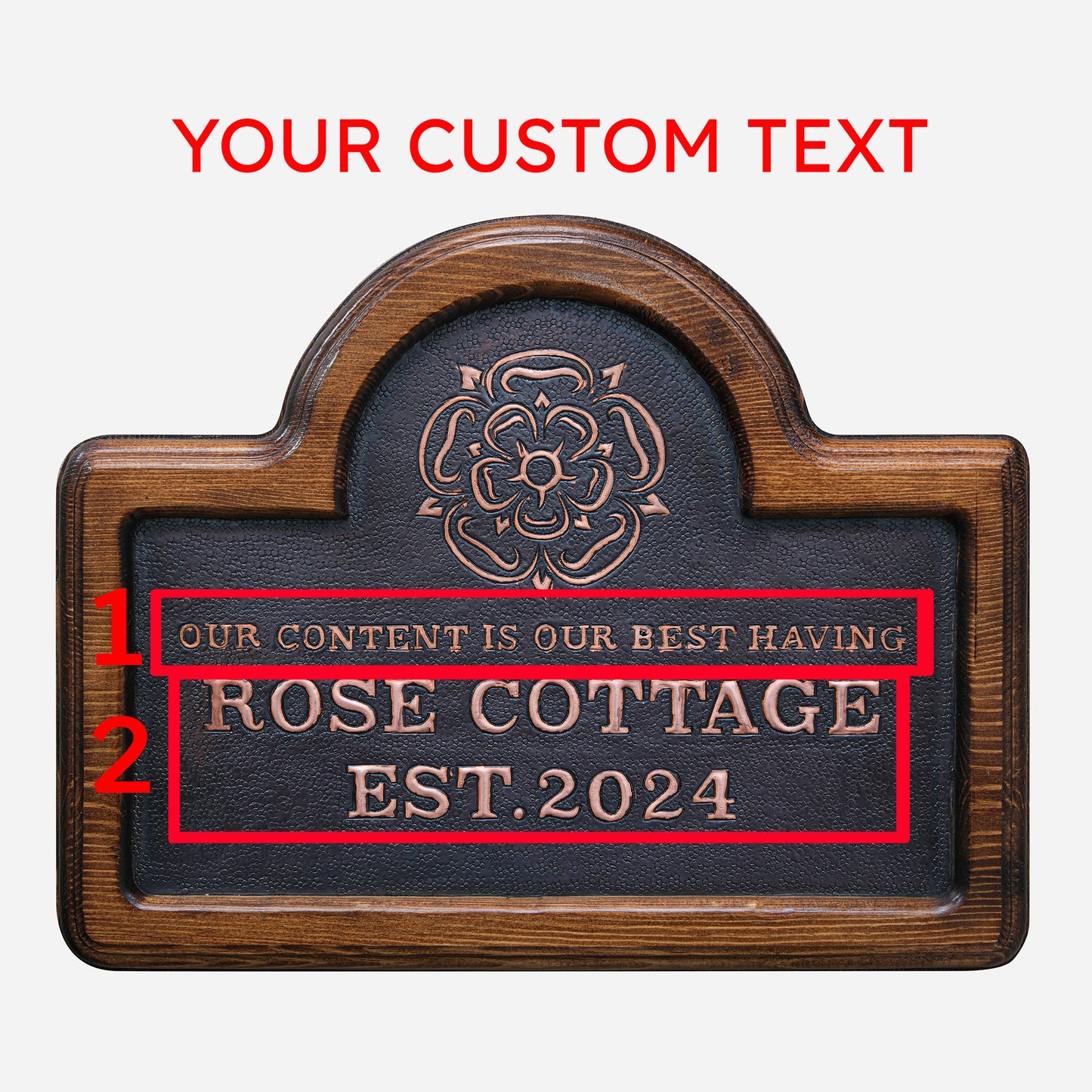 Copper Cottage Sign - Natuross