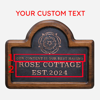 Copper Cottage Sign - Natuross