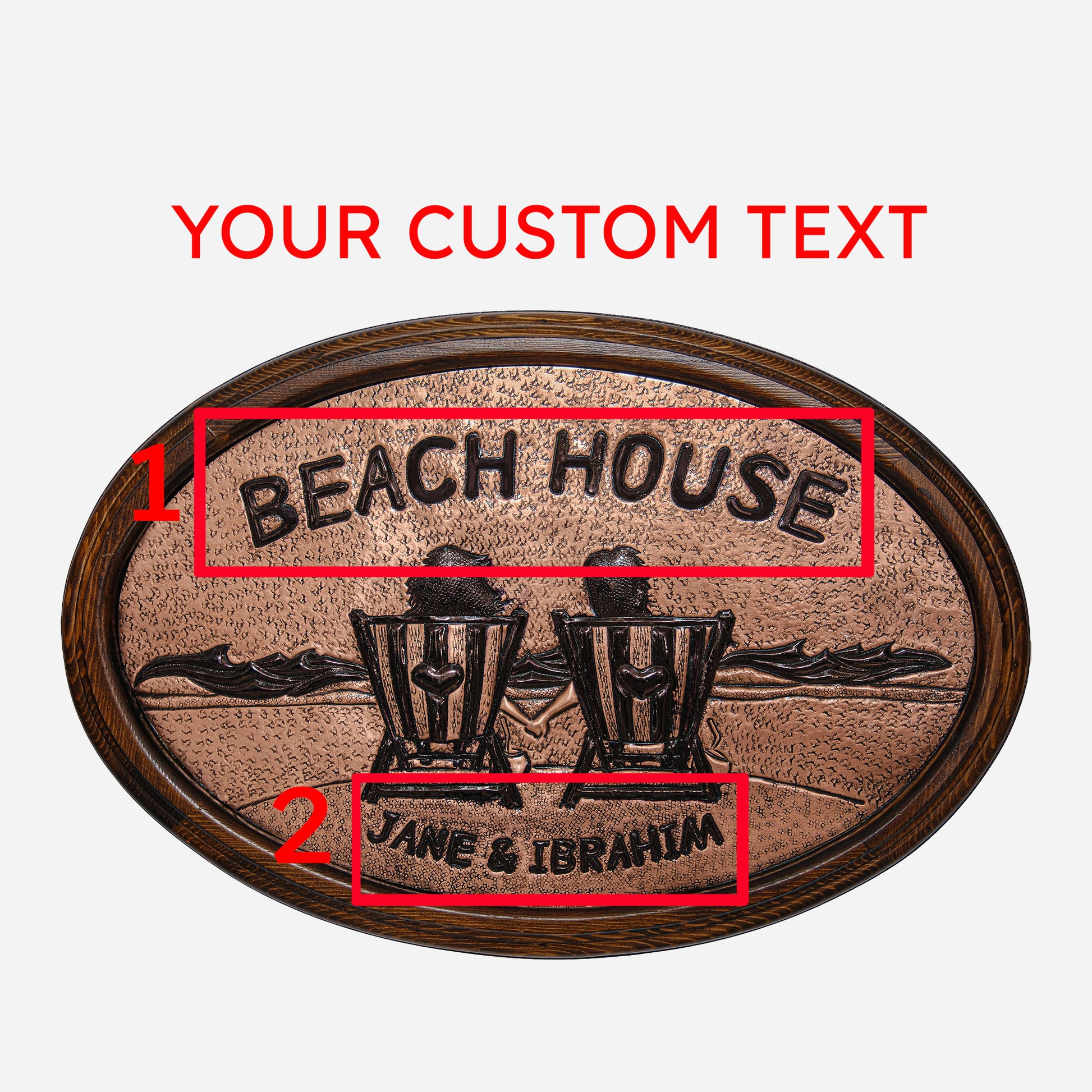 Copper Beach House Sign - Natuross