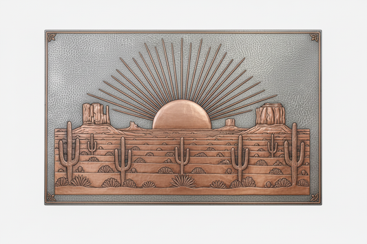 Desert Sunset Horizon Panel
