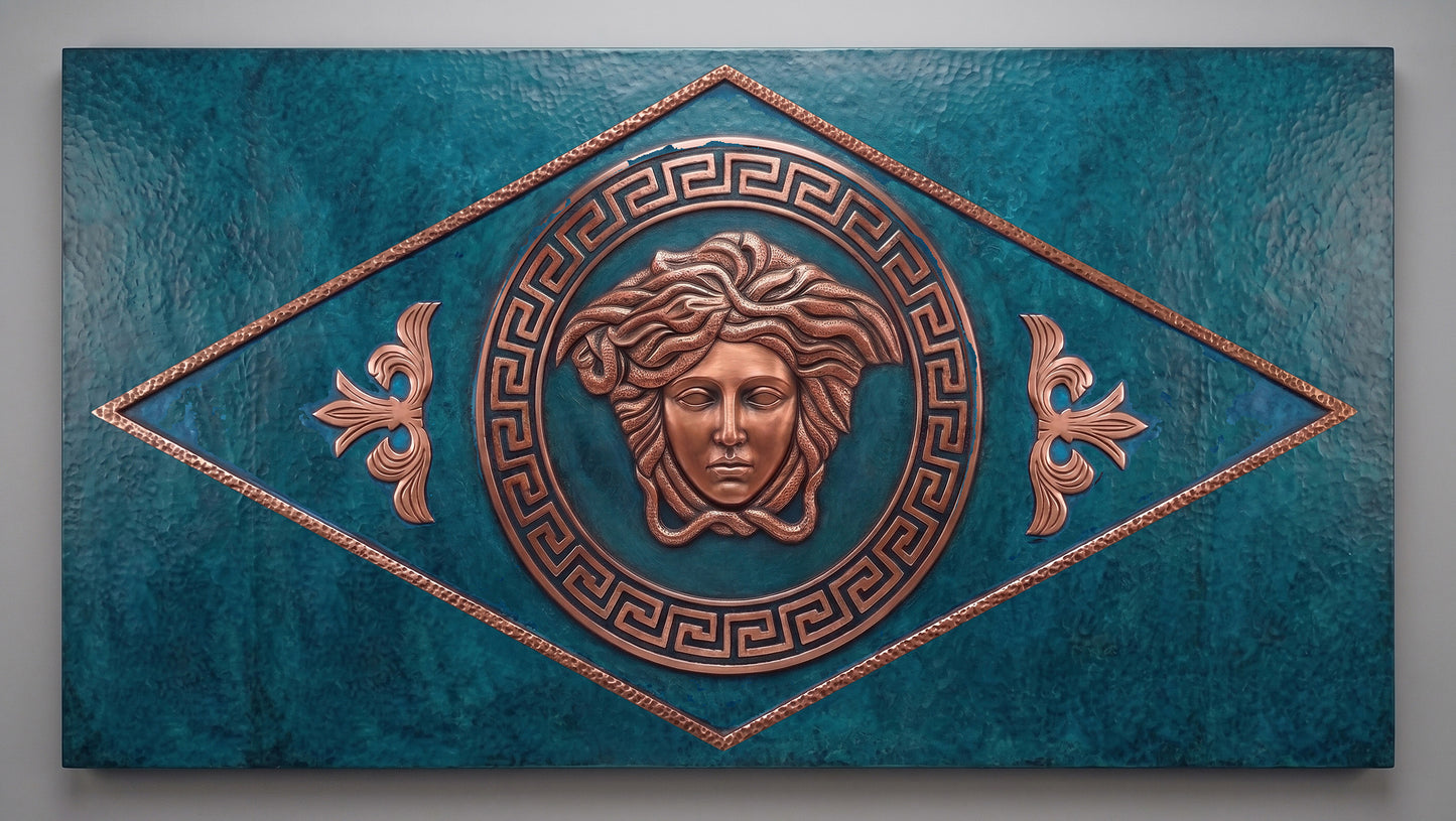 Custom Copper Kitchen Backsplash & Architectural Panels | Your Design, Your Size