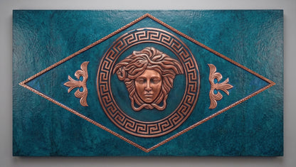 Custom Copper Kitchen Backsplash & Architectural Panels | Your Design, Your Size