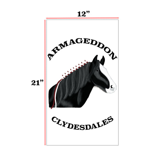 Custom Horse Farm Logo for Shawn