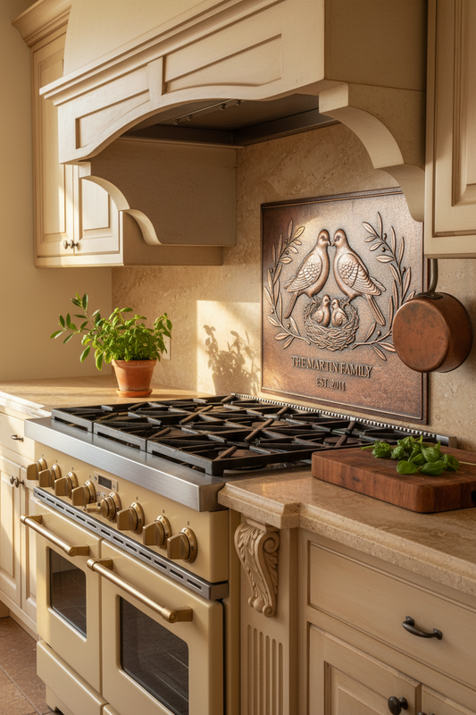 Dove Family - Italian villa kitchen