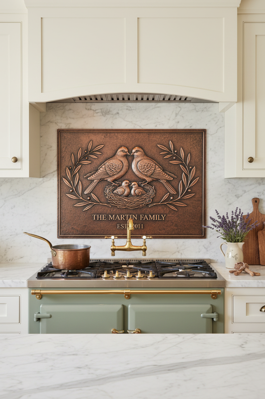 Dove Family - Provence farmhouse kitchen