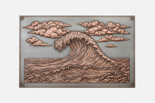 Dramatic Ocean Storm Panel