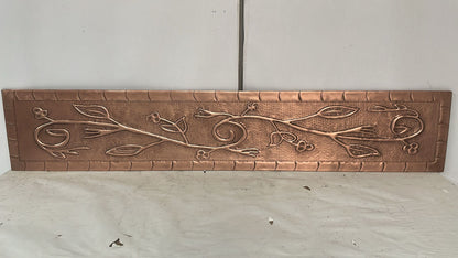 Copper Kitchen Island Panels — Handmade Decorative Copper Inserts - Natuross