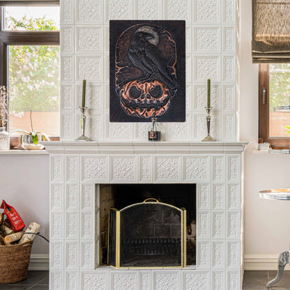 Halloween Copper Wall Art 15.7x11.8" - Natuross