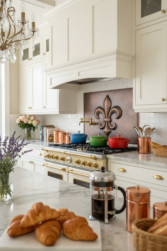 Fleur-de-Lis - French provincial cream range