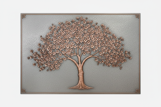 Flowering Cherry Tree Panel