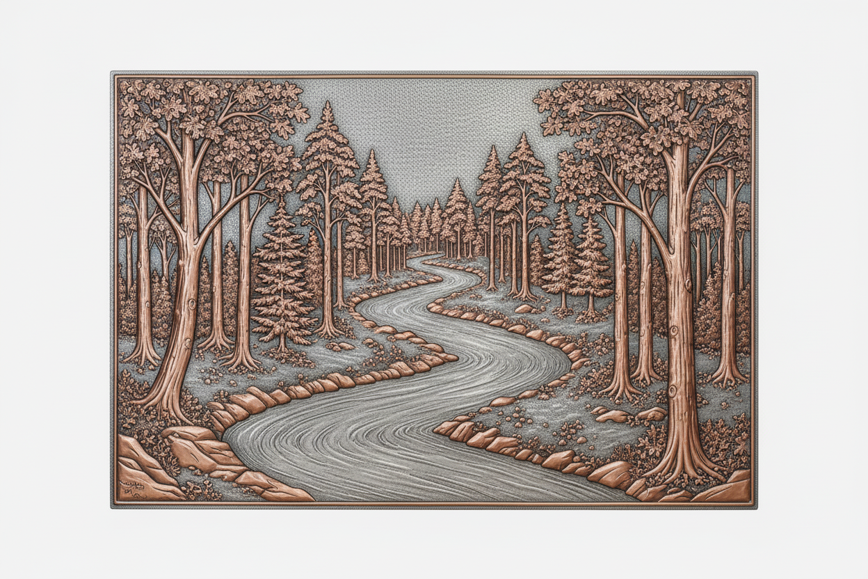 Forest River Bend Panel