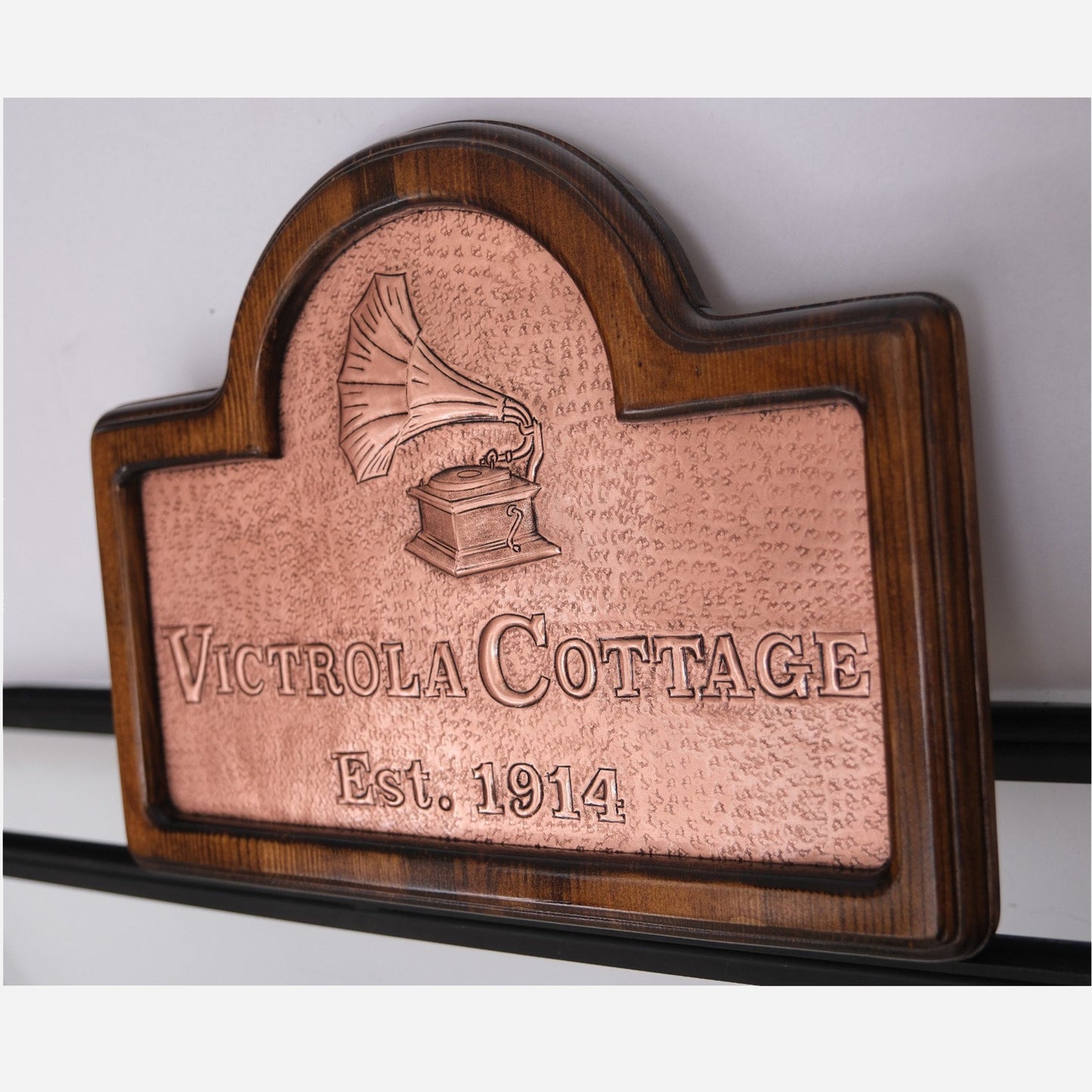 Custom Copper Cottage Sign - Natuross