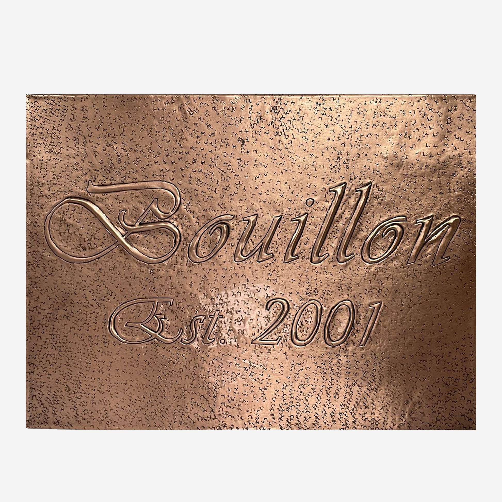 Copper Business Plaque Sign - Natuross