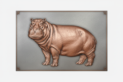 Hippopotamus Panel - Corrected