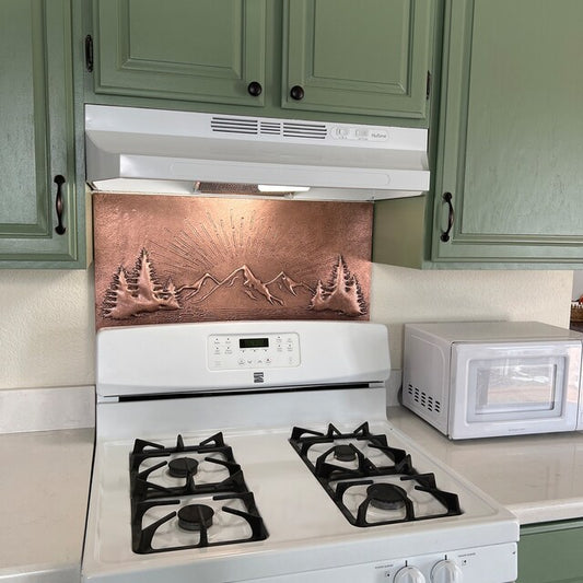Copper Mountain Sunrise Backsplash