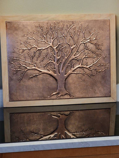 Eternal Tree Copper Backsplash - Natuross