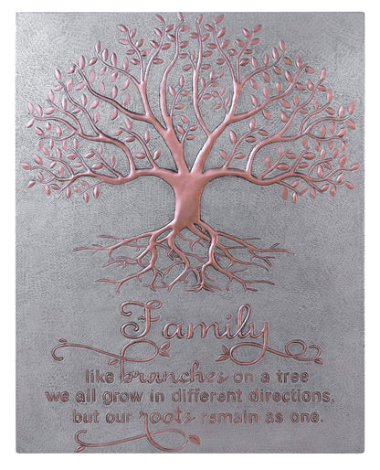 Family Quote Sign (Tree of Life with Roots) - Natuross