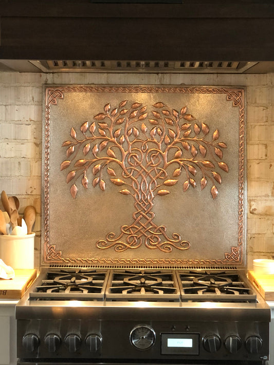 Kitchen Backsplash Tile Tree of Life
