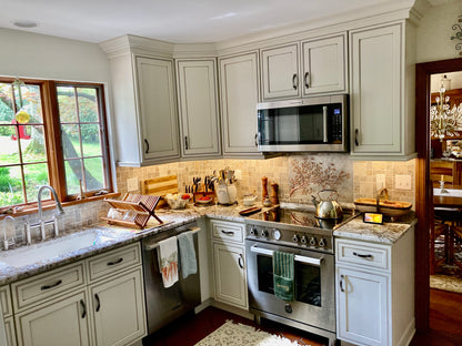 Gray Copper Tree Branches Backsplash | Handmade Copper Kitchen Backsplash Tile