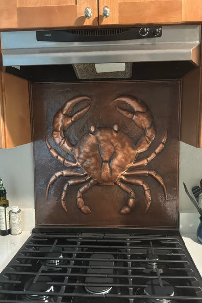 Crab Copper Backsplash