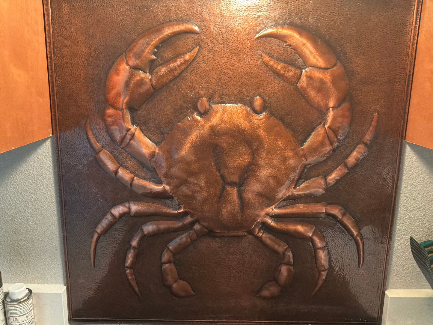 Crab Copper Backsplash