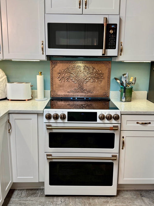 Tree of Life Copper Backsplash