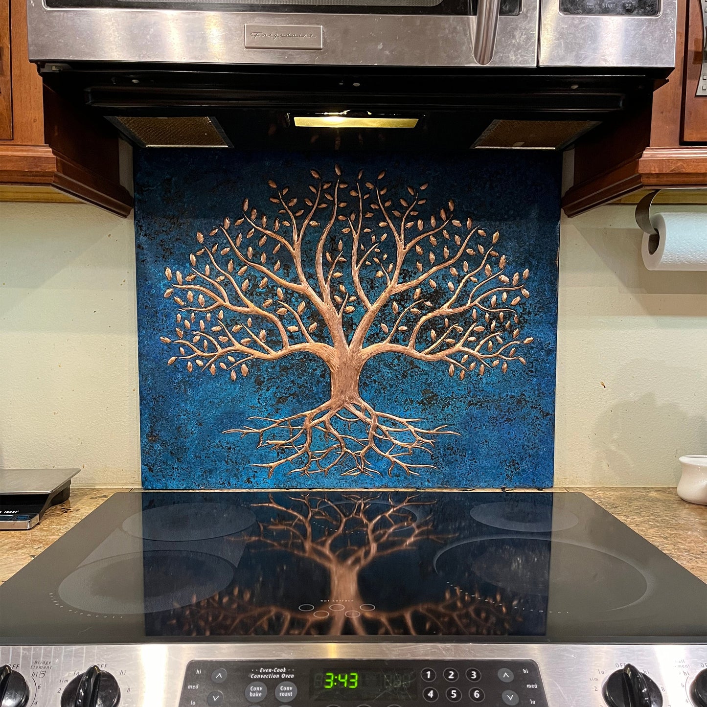 Custom Copper Kitchen Backsplash – Handmade to Your Size & Design