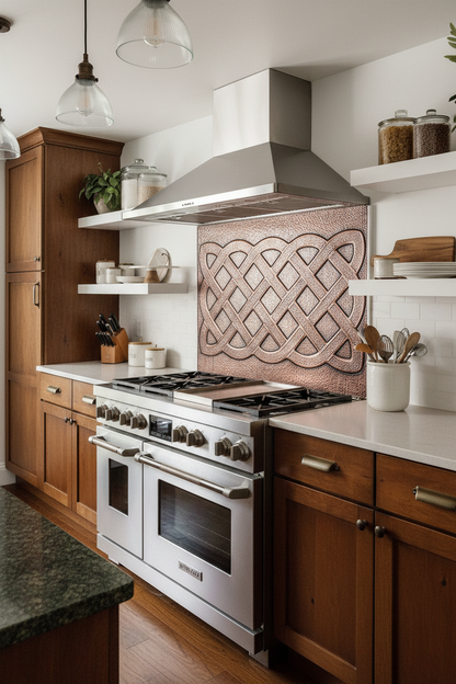 Kitchen Backsplash Celtic Sailors Knot - traditional Irish kitchen