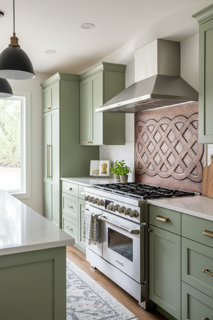 Kitchen Backsplash Celtic Sailors Knot - transitional kitchen