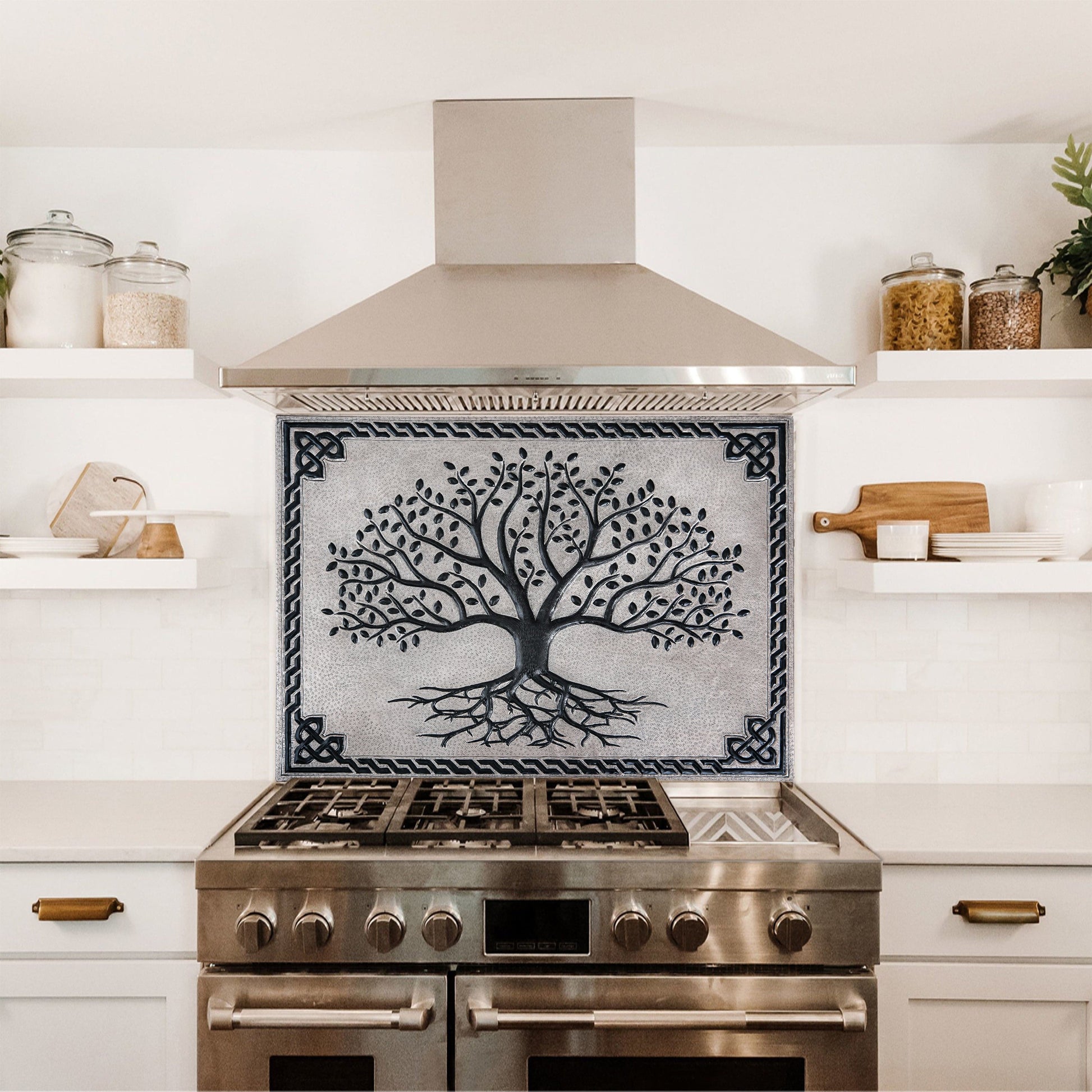 Tree of Life with Roots Kitchen Backsplash - Natuross