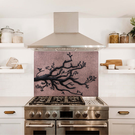 Tree Branch Kitchen Backsplash Tile