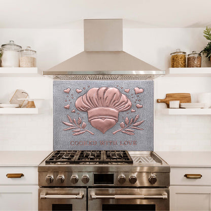 Cooked with Love Kitchen Backsplash Tile