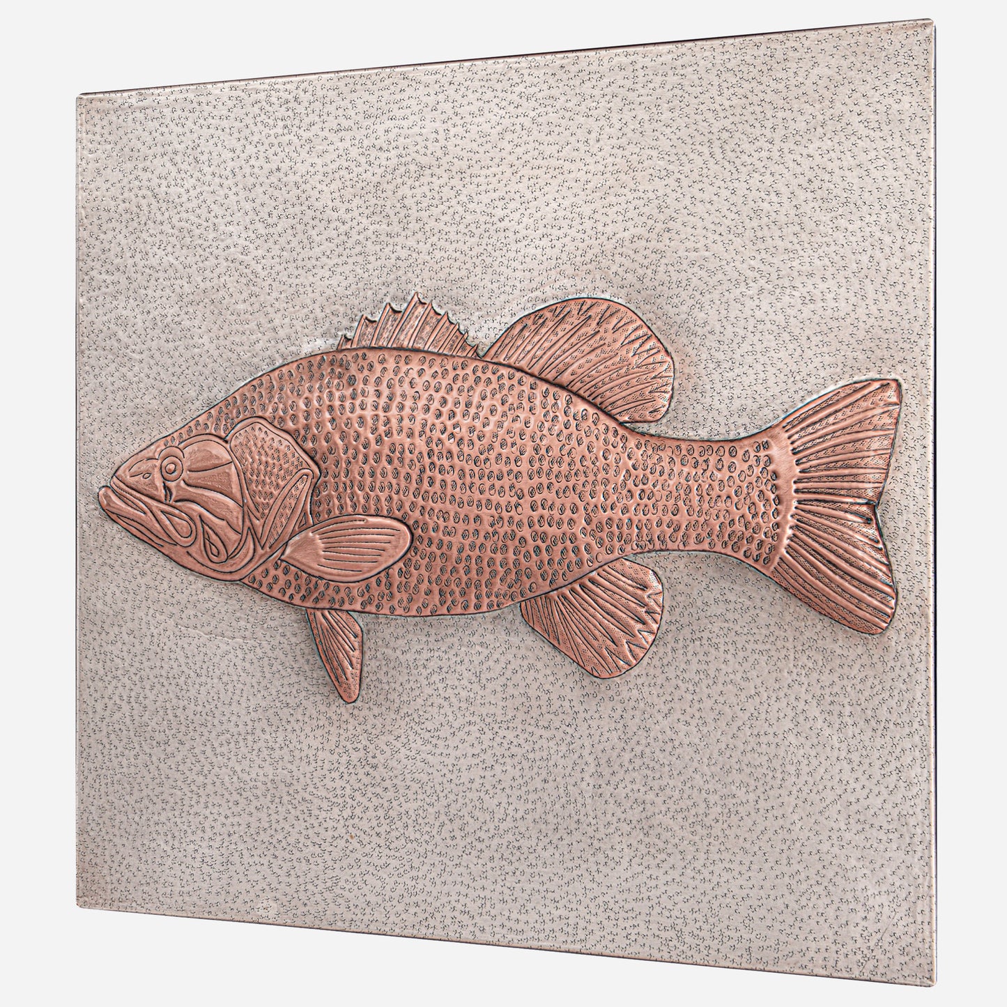 Largemouth Bass Fish Copper Kitchen Backsplash