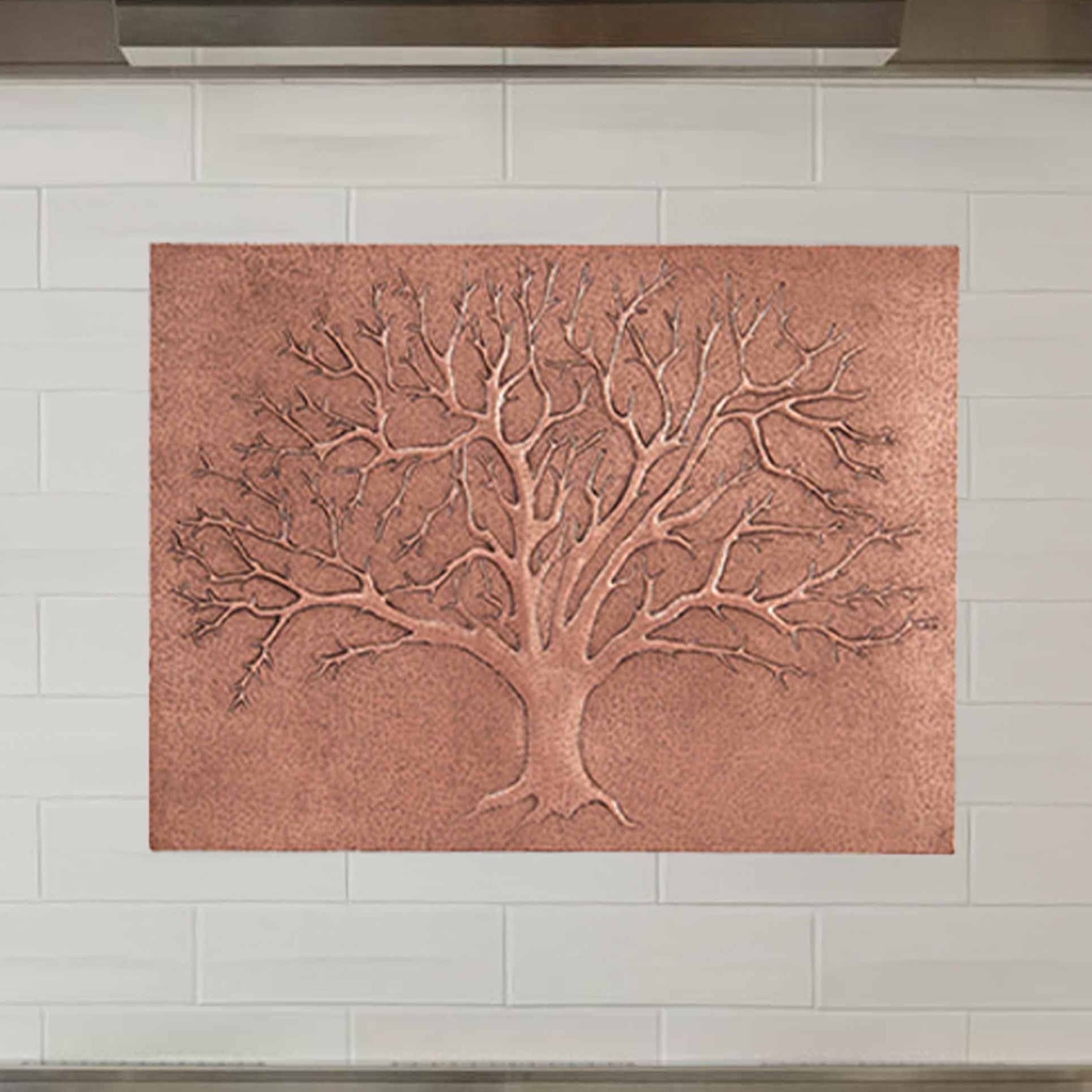 Copper Tree Kitchen Backsplash Tile 23.6"x31.6" - Natuross