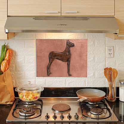 Copper Dog Wall Art 17.8"x23.7" Copper&Brown - Natuross