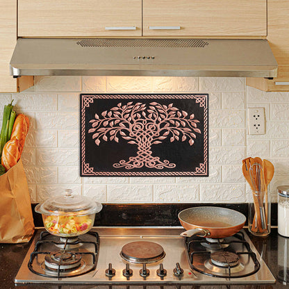 Copper Celtic Tree of Life 19.8"x30.9" Black - Natuross