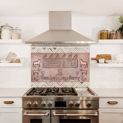 Coffee&Tea Kitchen Backsplash Tile