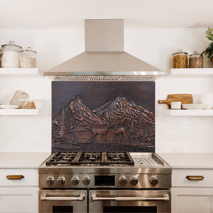 Kitchen Backsplash Mural Wild Nature Scene