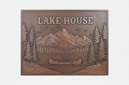 Lake House brown patina panel corrected