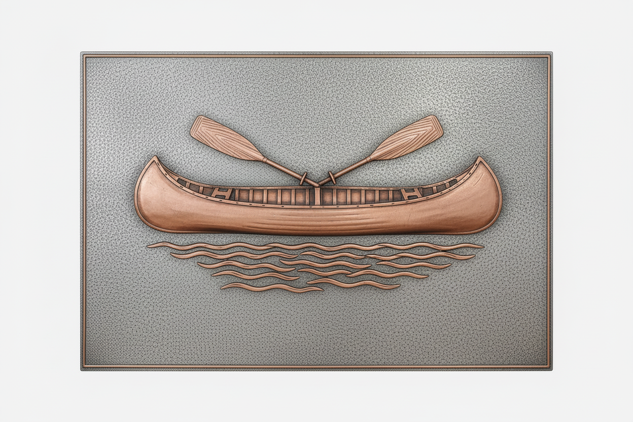 Lake House Style Decorative Panel
