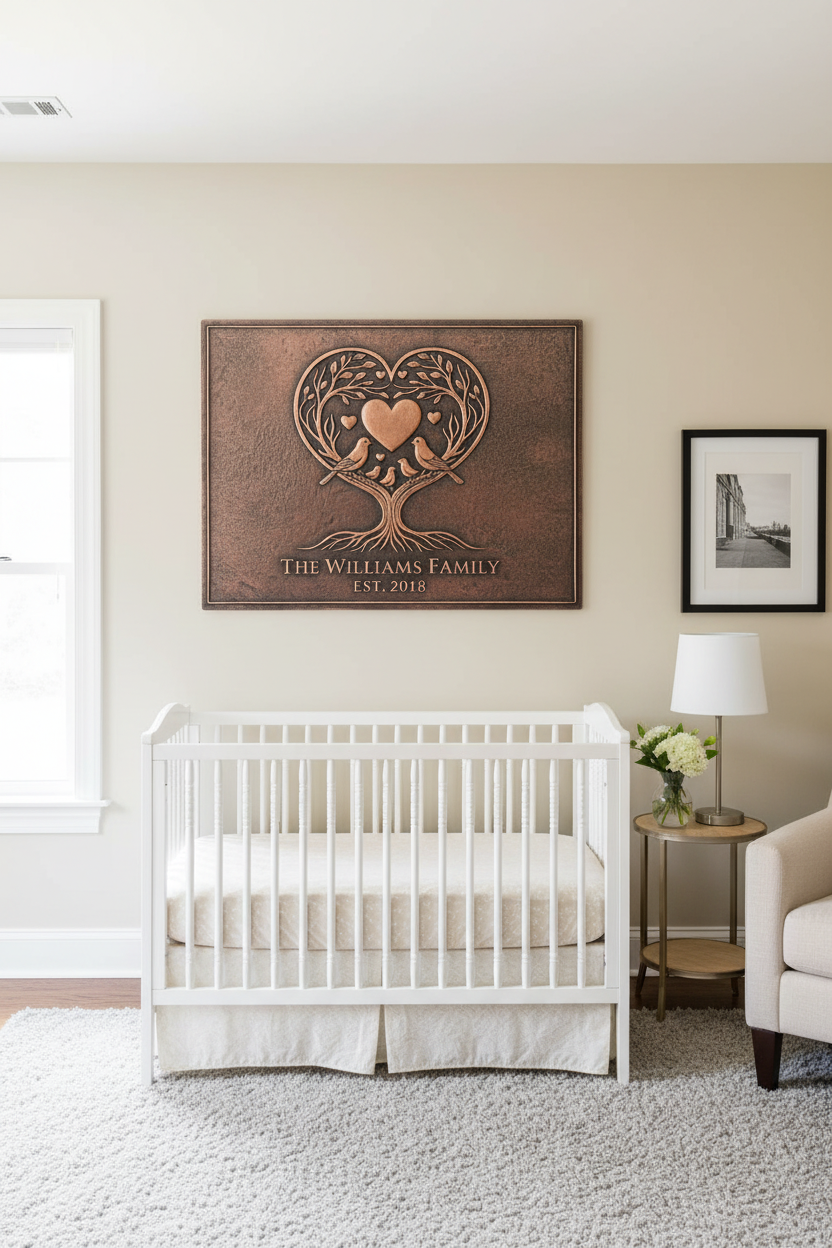 Love Tree Birds - nursery CLOSER clean