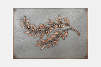 Olive Branch Copper Backsplash
